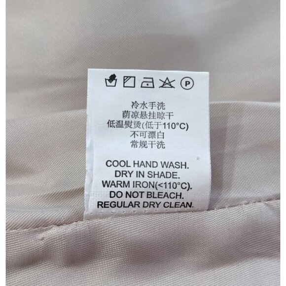 NWT GLANCESTUDIO Aussie Adaptive Clothing Pink & White Preppy Tweed Skirt Size S - Picture 4 of 10